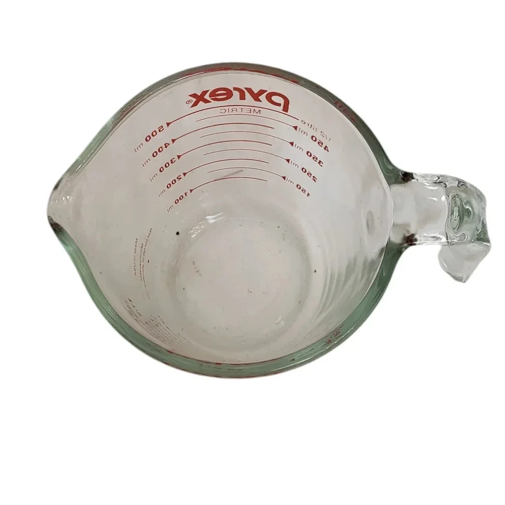Pyrex pint measuring